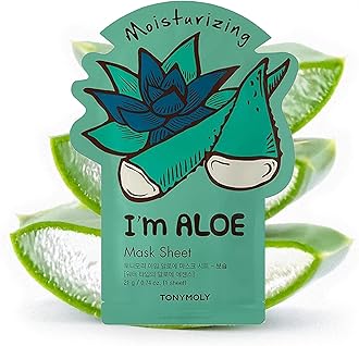 I'm Aloe Mask Sheet - Moisturizing K-Beauty Skincare, 1 Sheet