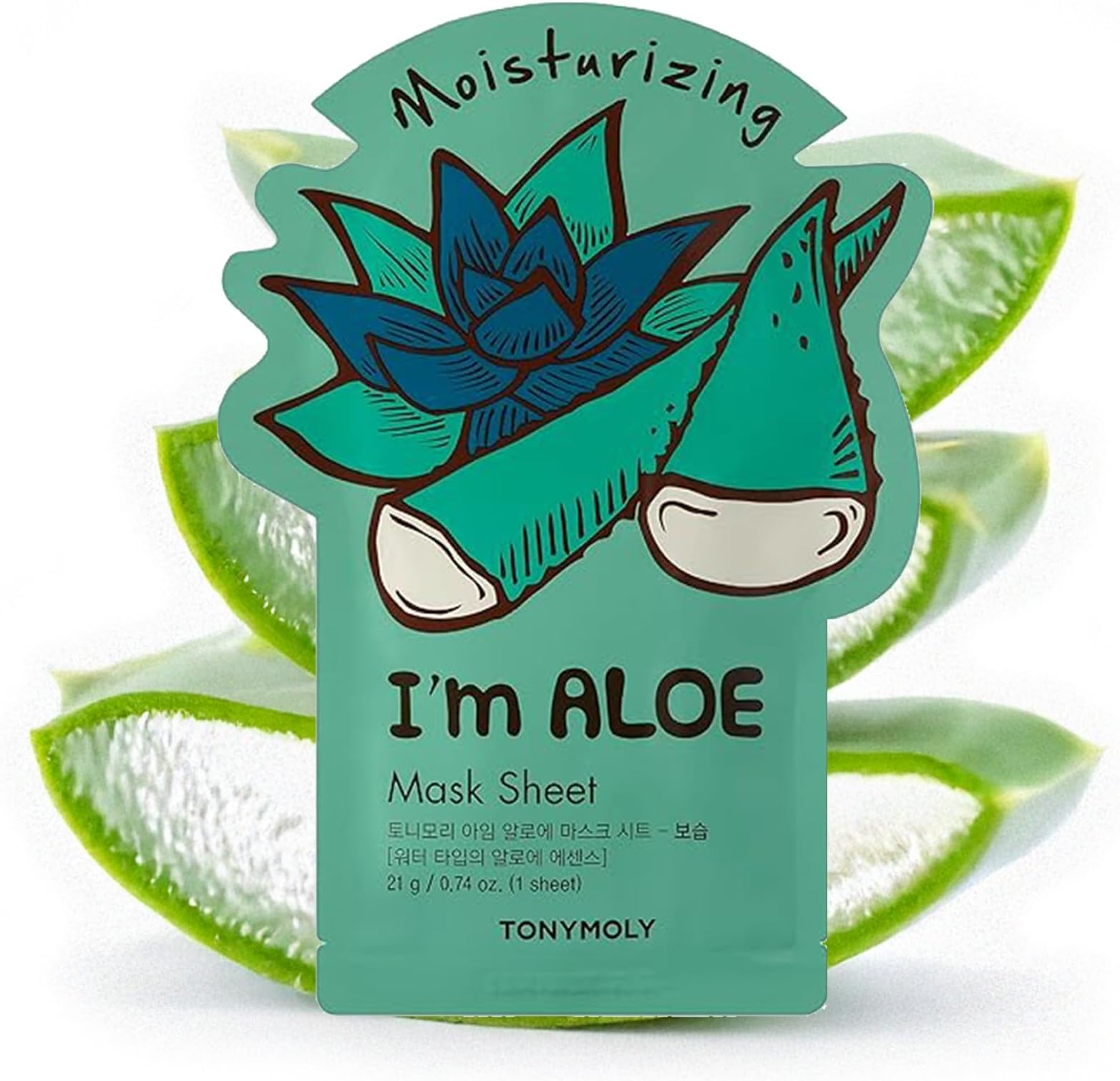 TONYMOLY I’m Real Sheet Mask Set – Korean Face Mask Variety Pack for Hydrating, Soothing & Nourishing Skin, K-Beauty Skincare Self-Care & Easter Gift Set for Women