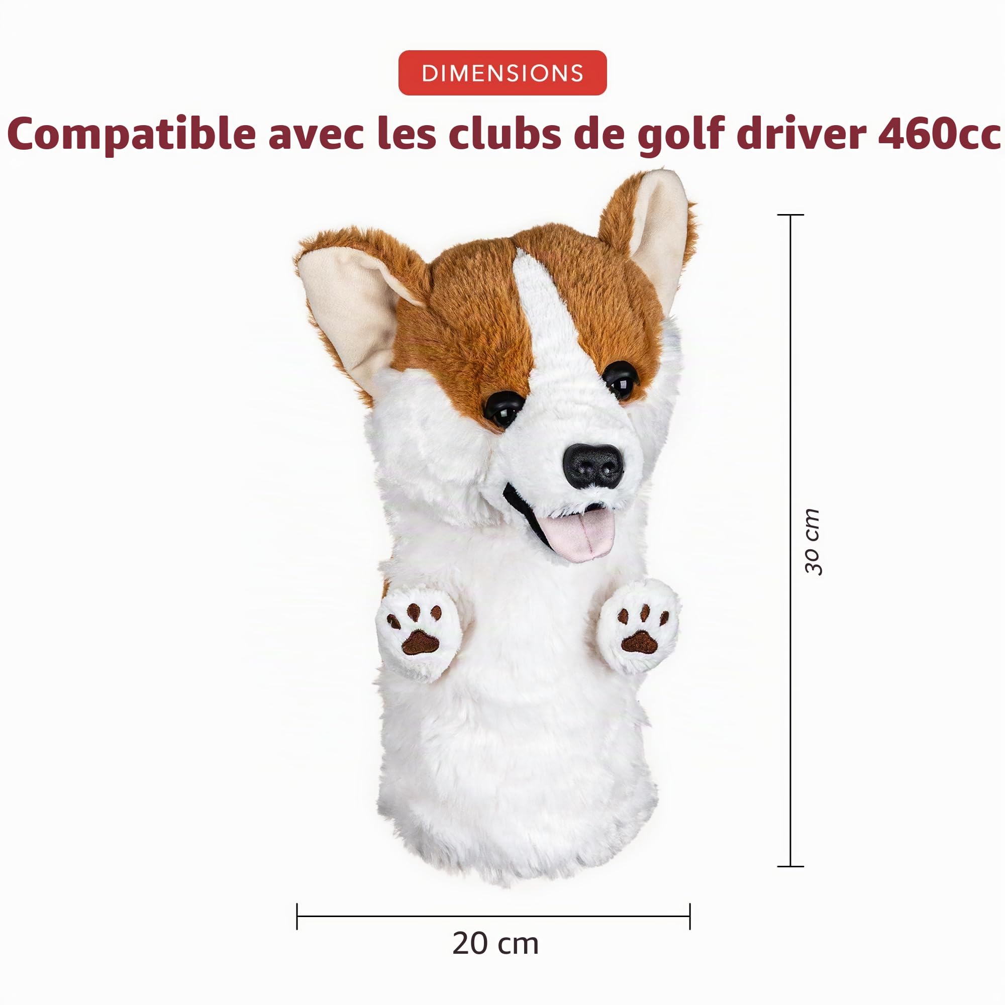 Daphne's Couvre-club fantaisie Corgi