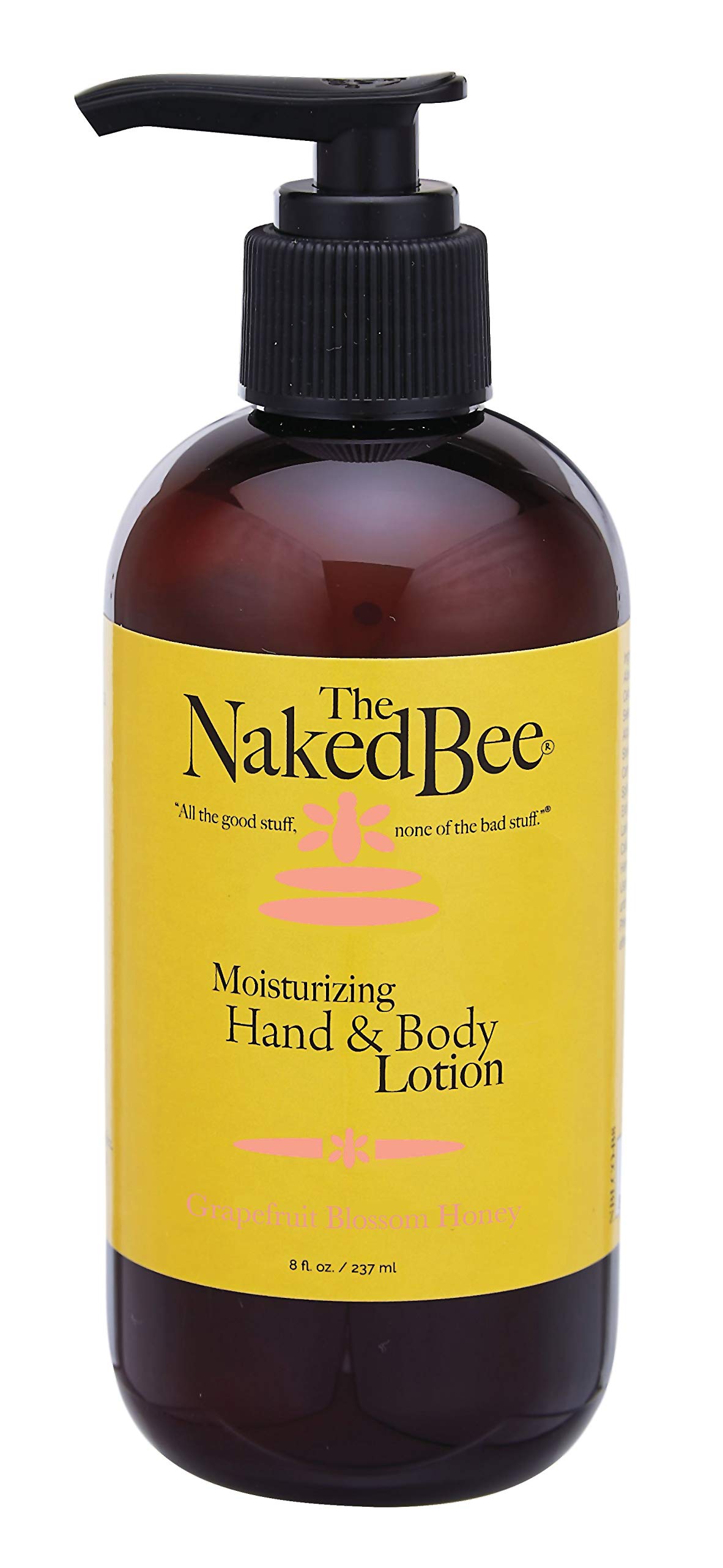 The Naked Bee Nourishing Body Lotion for All Skin Types(8 fl oz) Moisture Replenishing Lotion for Dry Skin with Grapefruit Blossom Honey