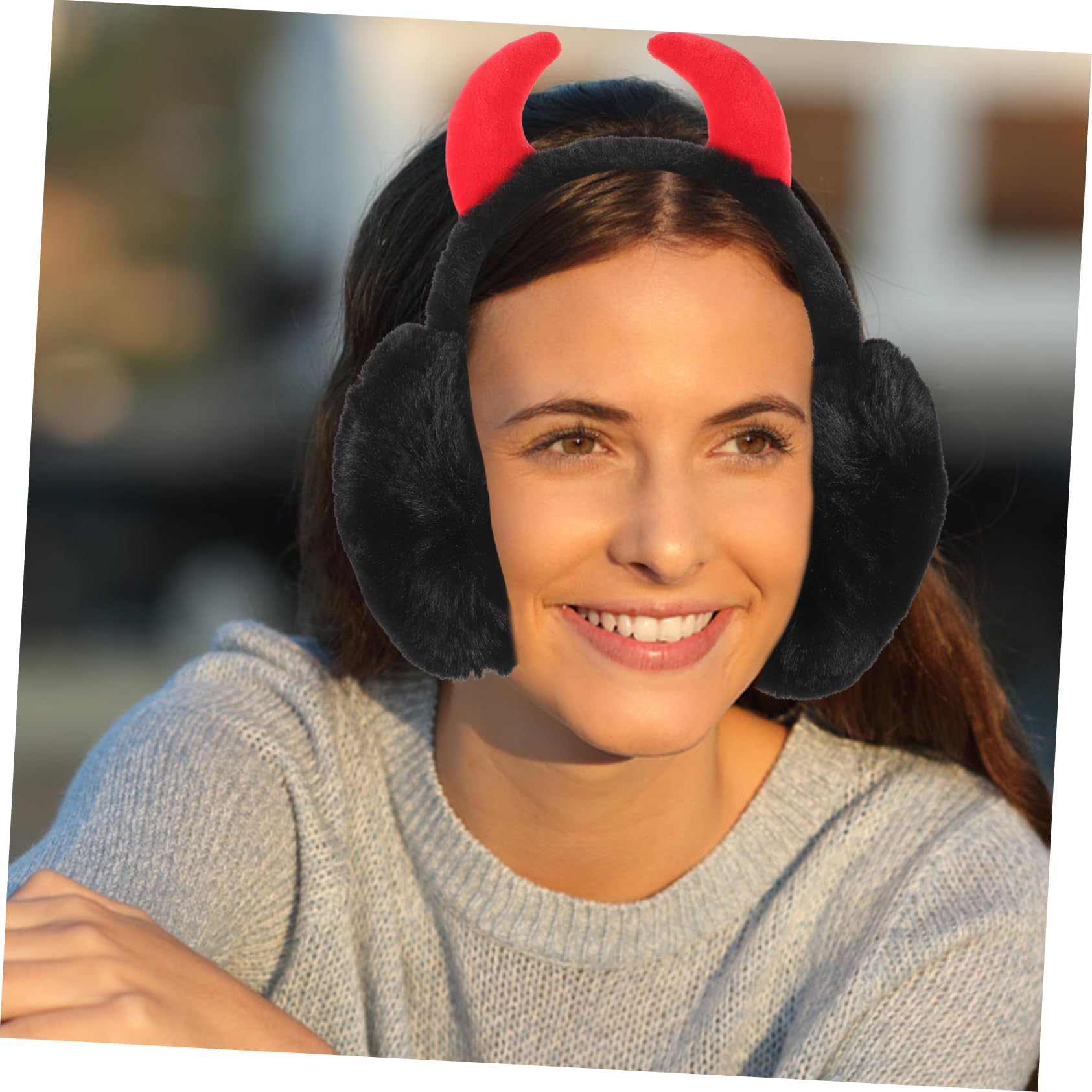 Veemoon Cute Winter Ear Covers for Women Heat Protection Earmuffs Ladies Earmuffs