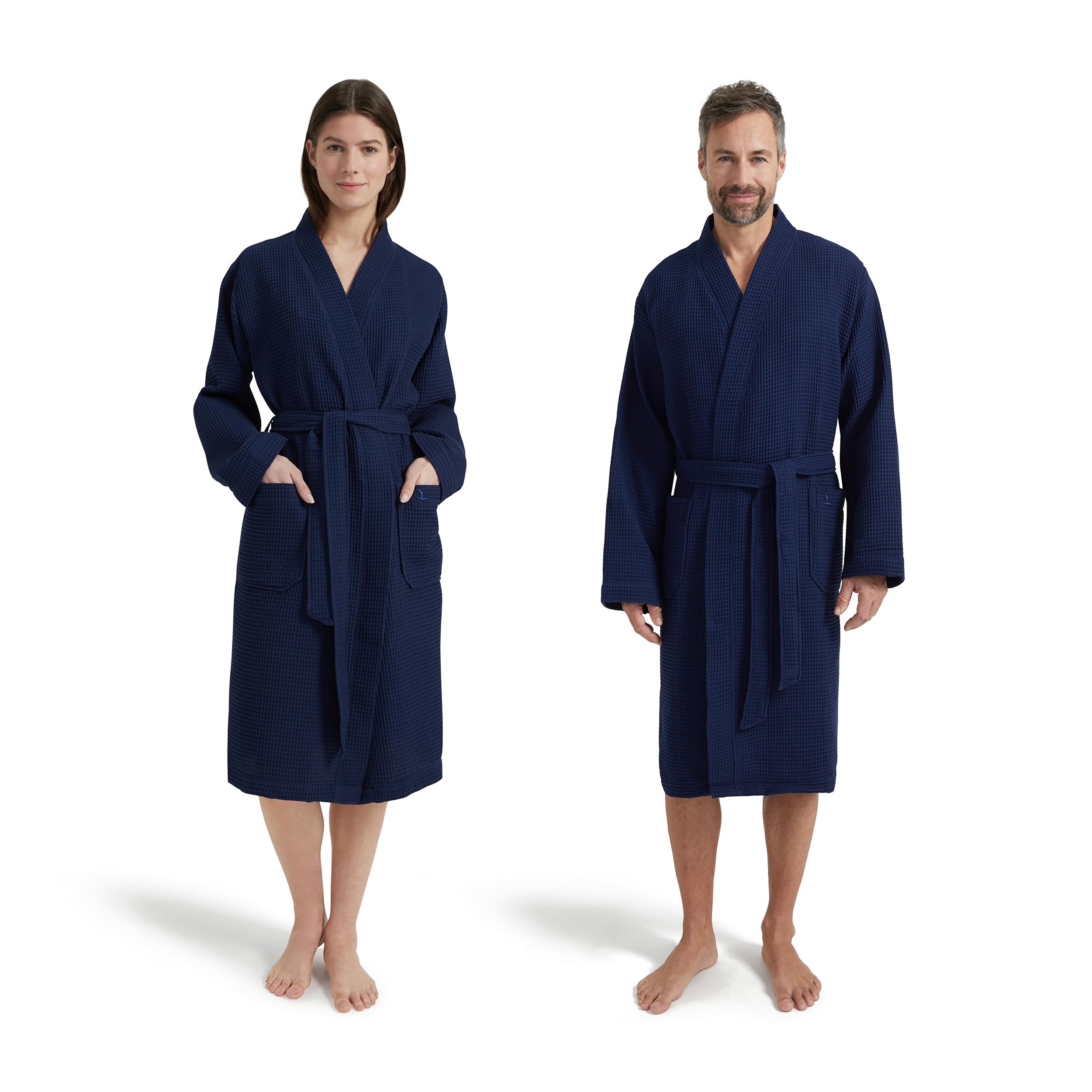 Möve kimono waffle piquée, bathrobe