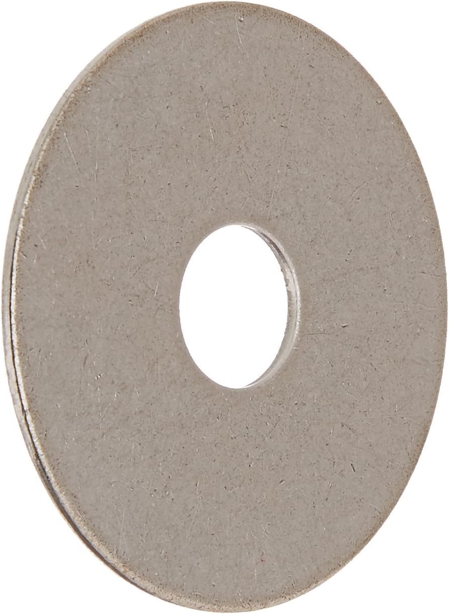 830628 Stainless Steel 1/2 x 2-Inch Fender Washer, 100-Pack, No Size, No Color, 100 Count
