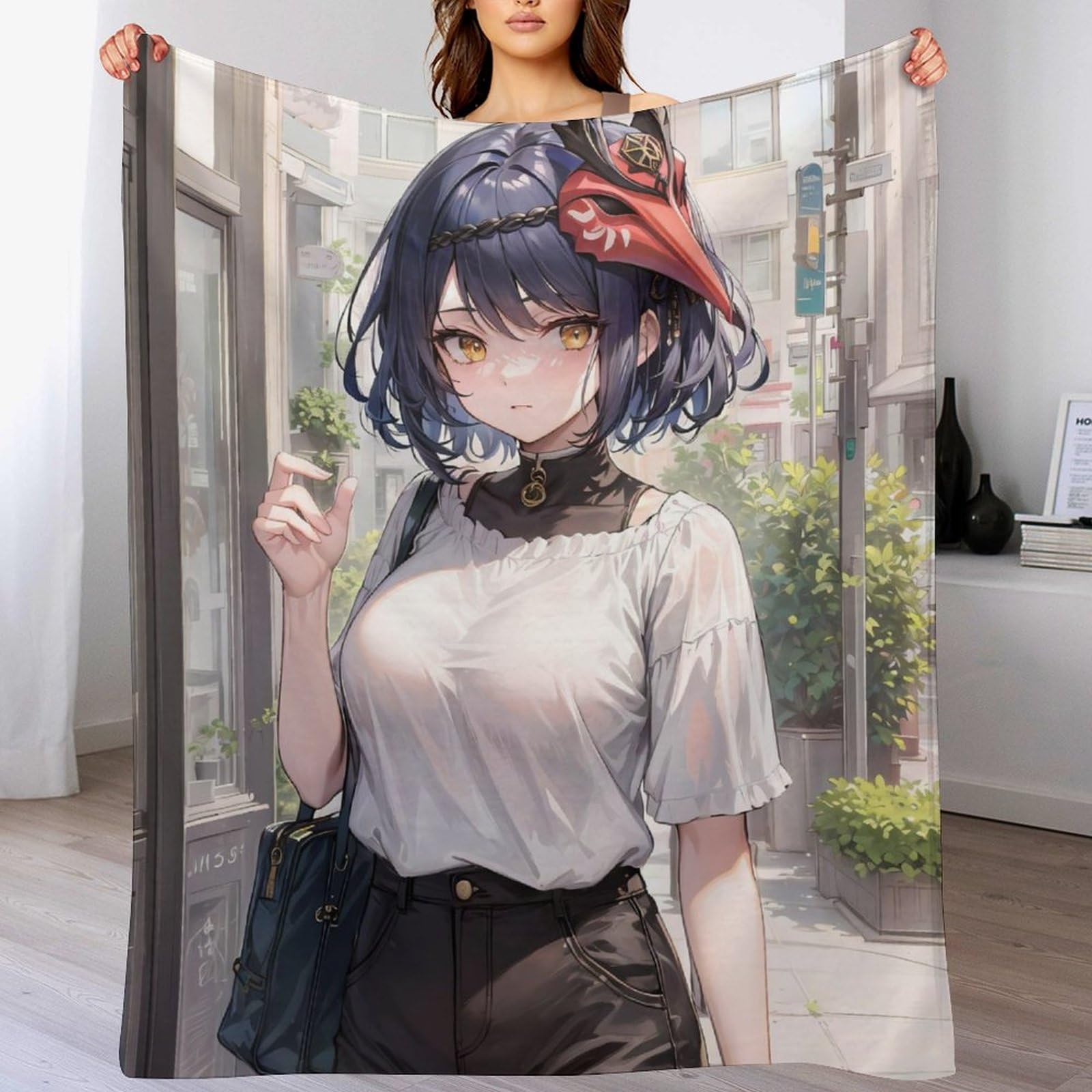 原神　ブランケット Amazon｜原神-九条裟羅の作業服ブランケット 毛布50