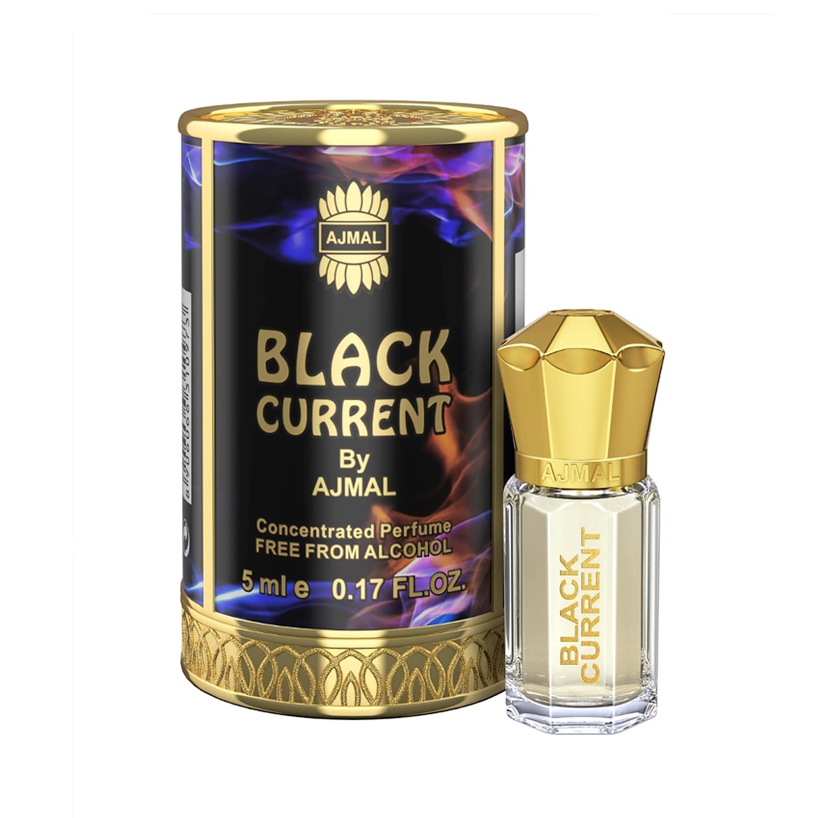 Ajmal BLACK CURRENT Attar | Floral & Fruity Fragrance | Unisex Non-Alcoholic | Long Lasting Attar Men & Women - 5 ML-image-30