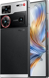nubiaZ60 Ultra 5G Unlocked Cellphone - Android Smartphone with UDC Tech, Snapdragon 8 Gen 3 Chips, 50MP Triple Camera, 120Hz 6.8" AMOLED Display, 6000mAh Battery, 80W Fast Charge, IP68 Waterproof