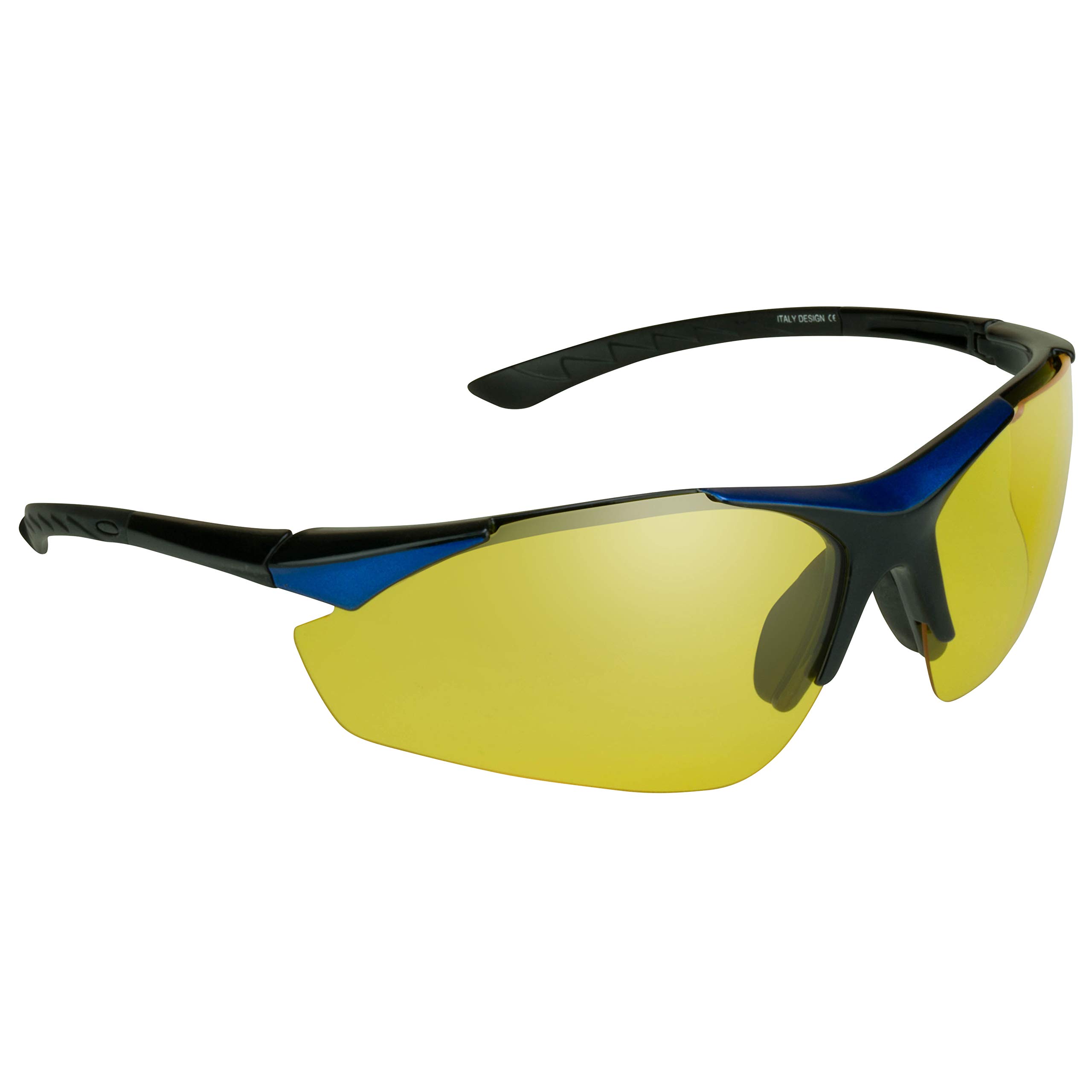 proSPORT Polarized Yellow Sunglass Sport HD Men Women Night Vision Driving Motorcycle Riding