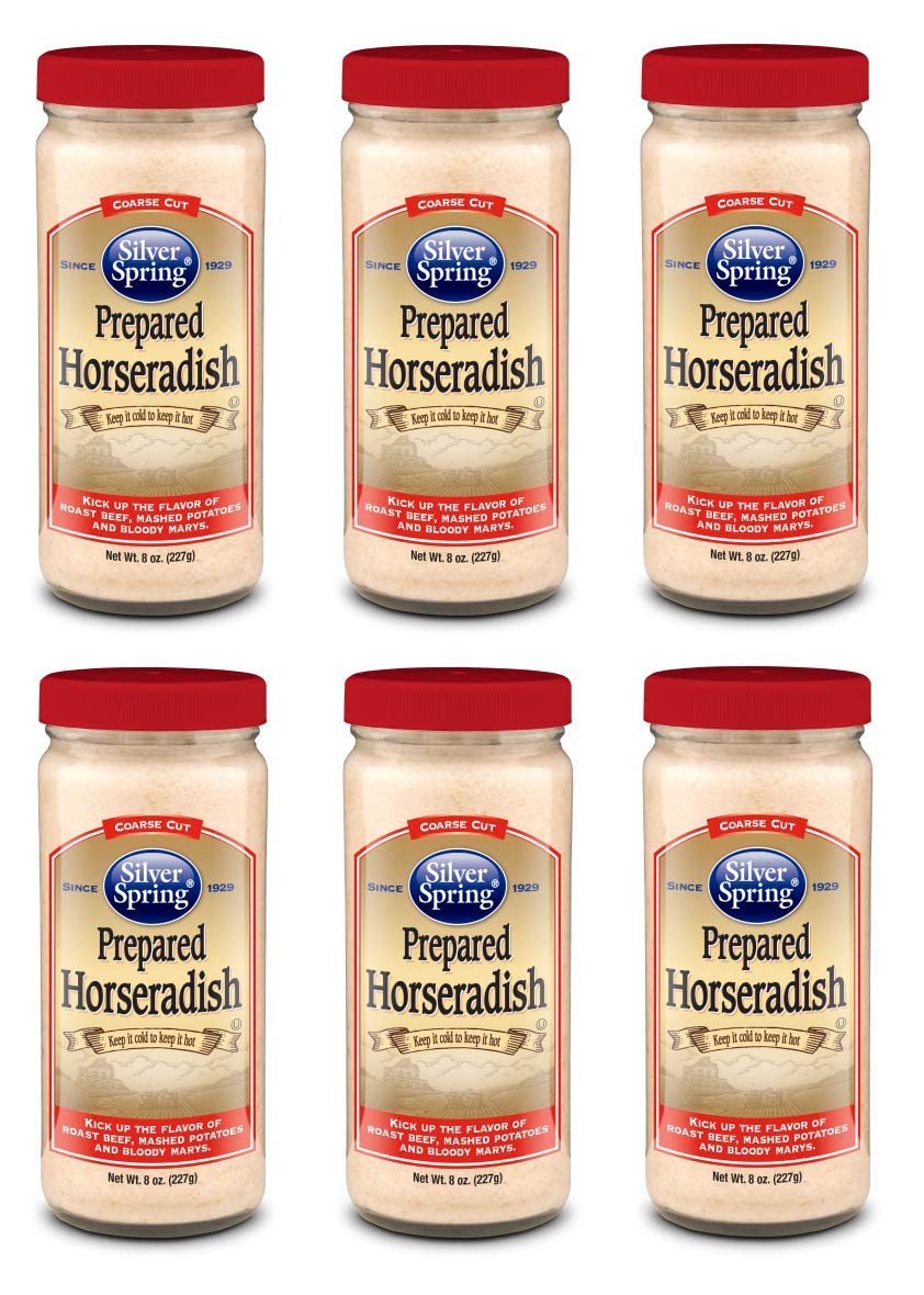 Silver Springs, Prepared Horseradish 8 oz (6 Pack)