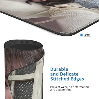 Amazon.co.jp: 石川澪 マウスパッド ゲーミング かわいい ラバー