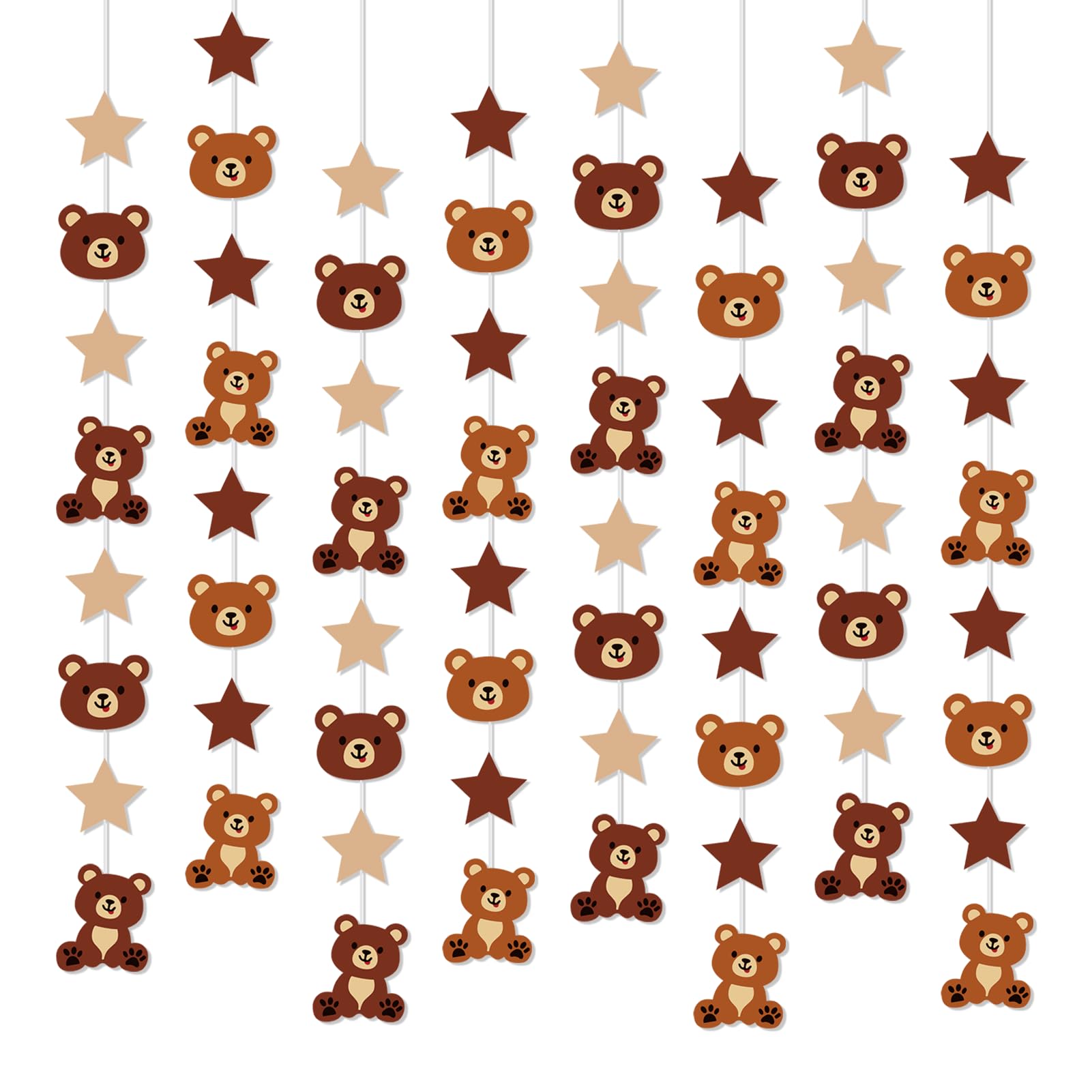 Teddy Bear Party Decorations Garlands for Beary First Birthday, We Can Bearly Wait Baby Shower Sign, Boys Girls Gender Reveal Backdrop