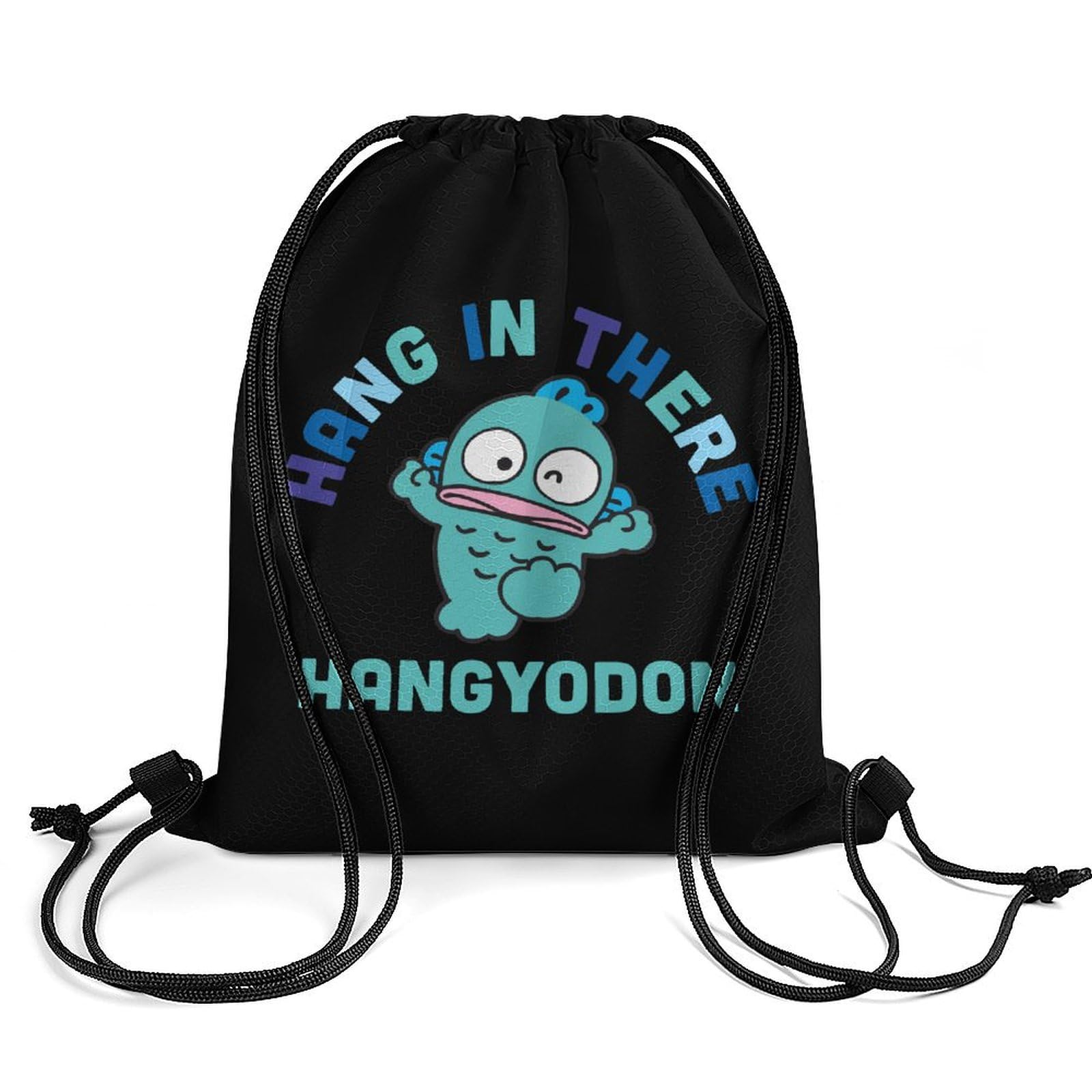 Amazon.co.jp: ジムサック ハンギョドン 収納バッグ 巾着袋