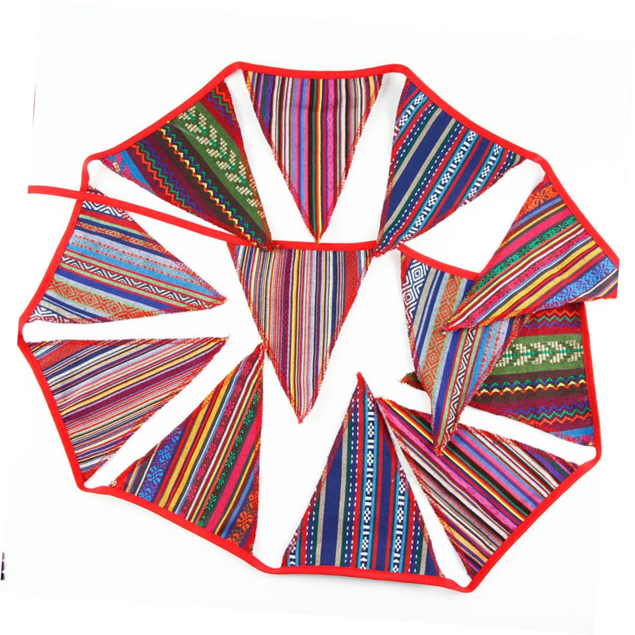 Ciieeo 3 Banderines de Estilo Nacional con Diseño Chic para Decoración Exterior Y Festivo.