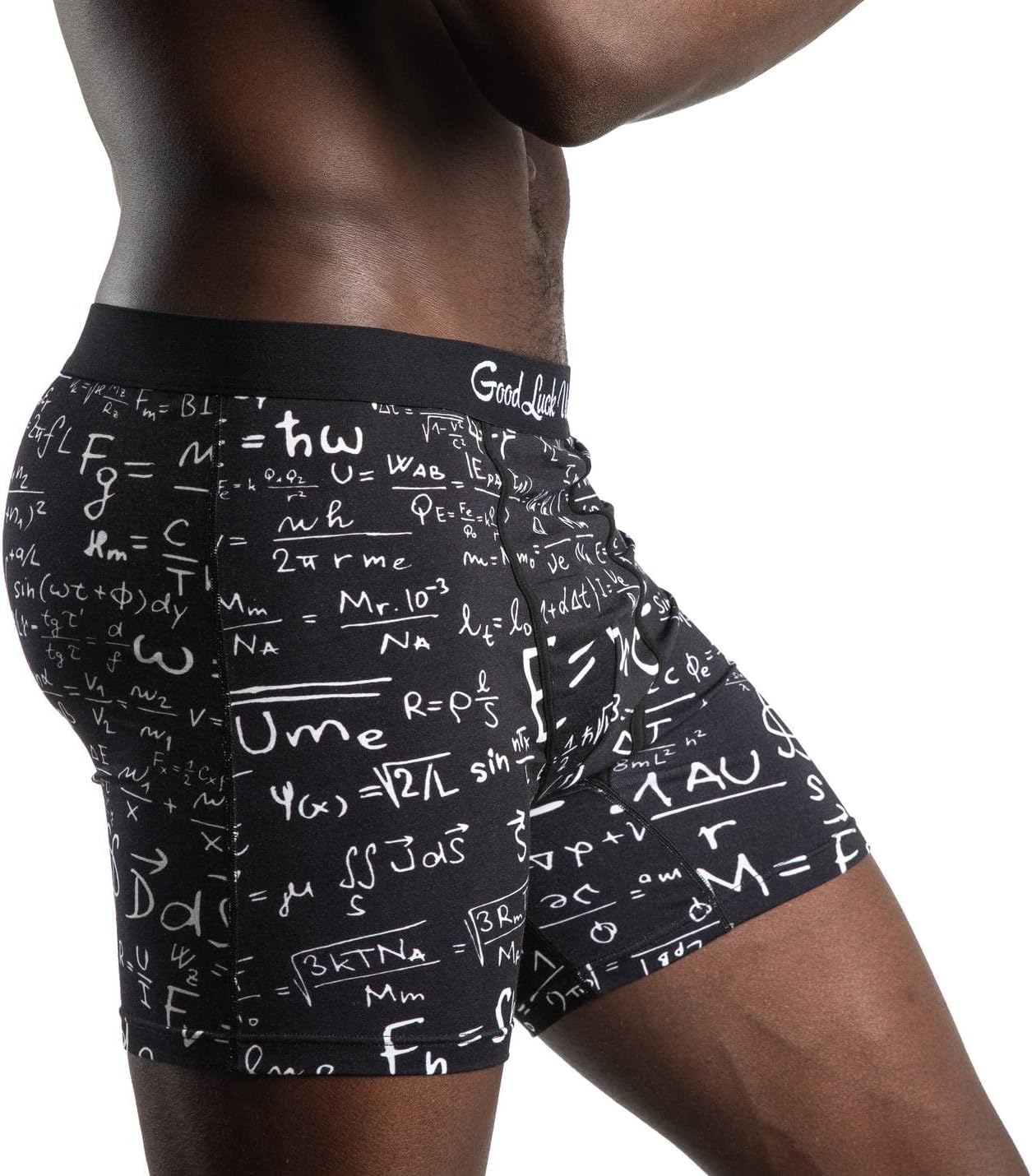 Good Luck Undies Men's Science & Space Boxer Brief Underwear - Image 5