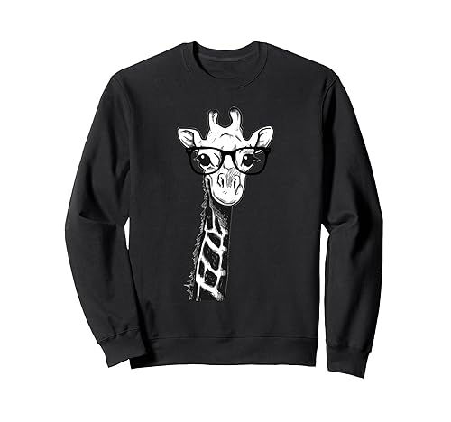 Giraffe with Glasses Zoo Animal