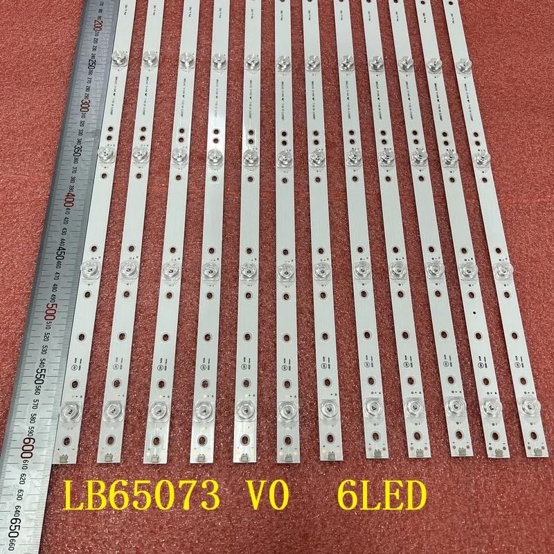 Tira Led Tv Tira de retroiluminación LED 6 para H65U8B H65U7B H65AE600H65A6100 65R6E y 65Q7809