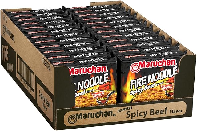 Maruchan FIRE Spicy Beef Flavor Instant Noodles