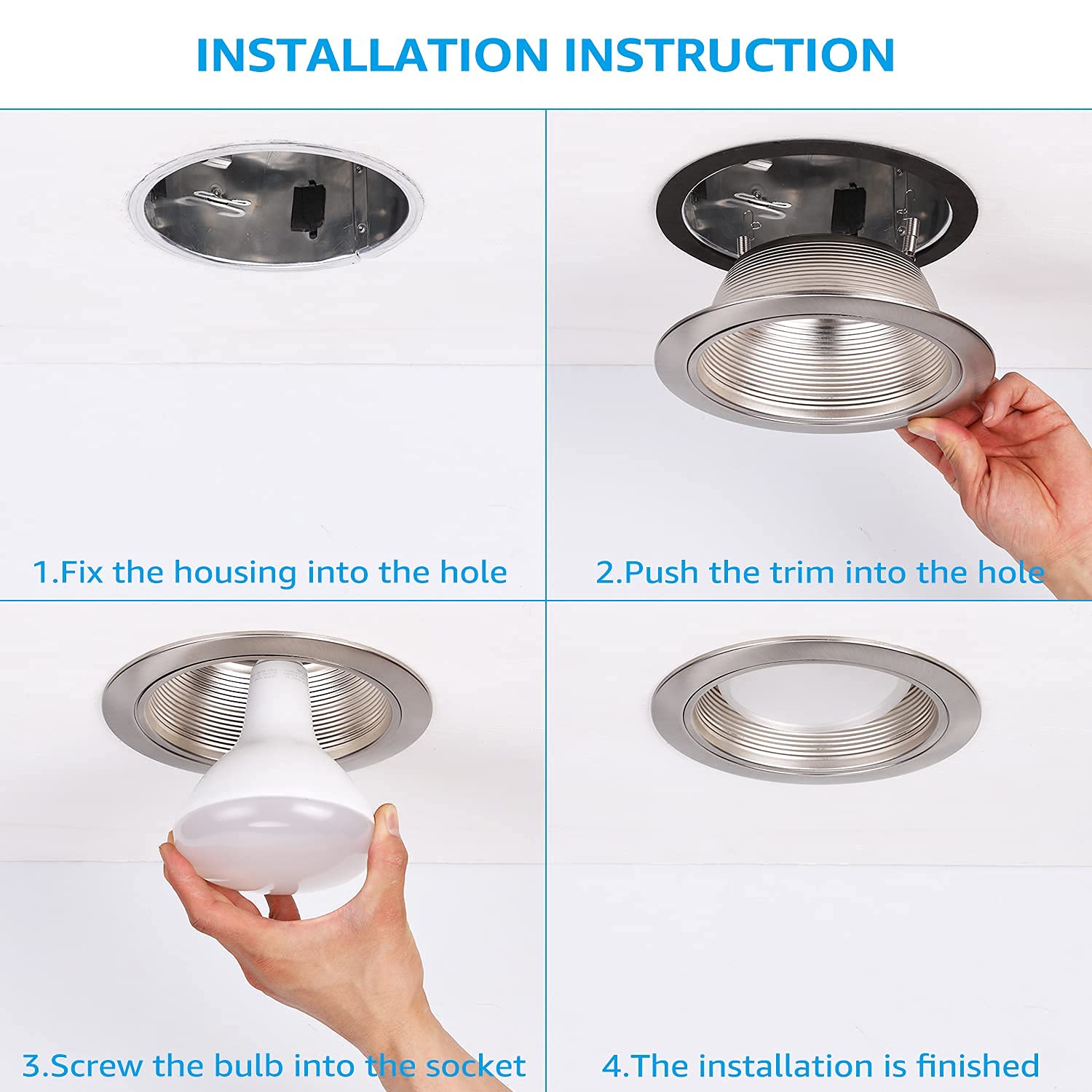 Rim 6 Inch Decorative Recessed Lighting Decorative Recessed Lighting
