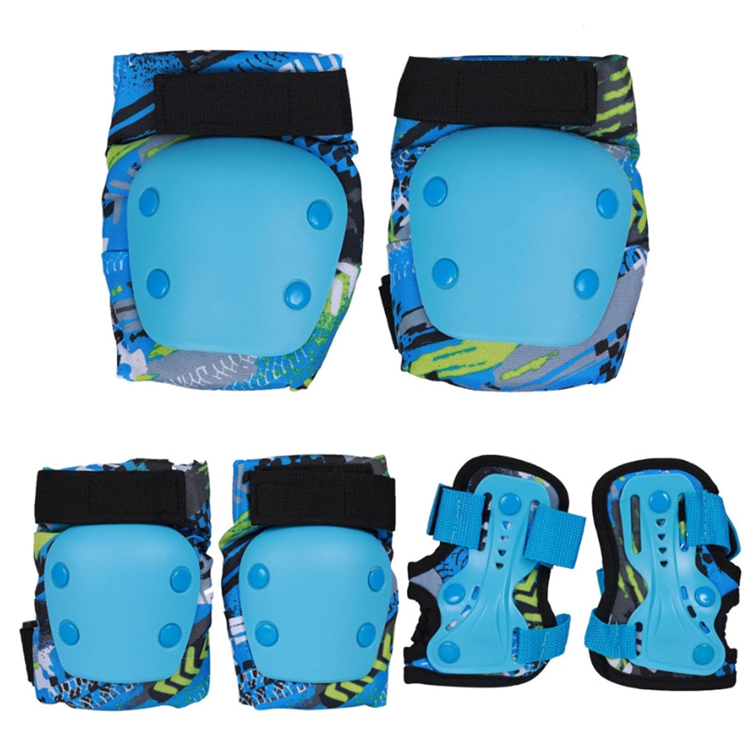 Frogued 1 Set Kids Protective Gear Set Knee Pads for Kids Toddler Palm Pads Knee