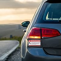 Vista 4 de 10 calcomanías de seguimiento GPS, calcomanías de alarma para automóvil, calcomanías autoadhesivas antirrobo para automóvil con señal de advertencia