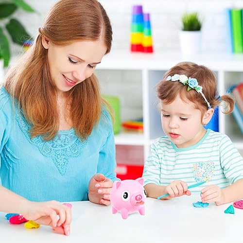 Miniatura 5 de Adorable Juguete de Látex Gritón para Escritorio, Juguete de Descompresión Animal para Adolescentes, Toystongue Cerdo Pelota para Niños, Juegos