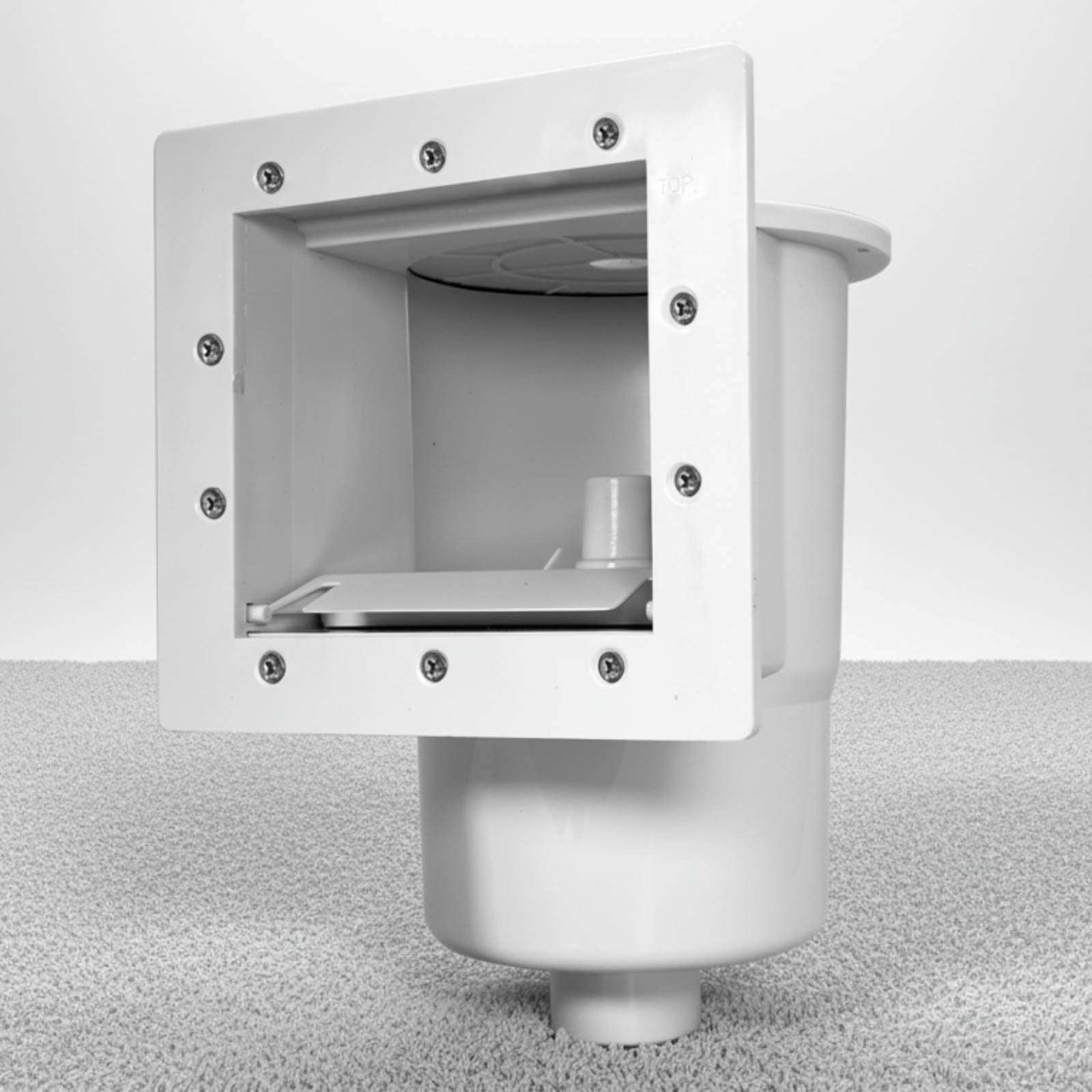 Skimmer de Piscina Recogedor de Residuos Filtro Aspirador Flotante Canasta Profunda para Mantenimiento Sencillo Adecuado para Uso en Piscinas Familiares y Comerciales, A9002bx