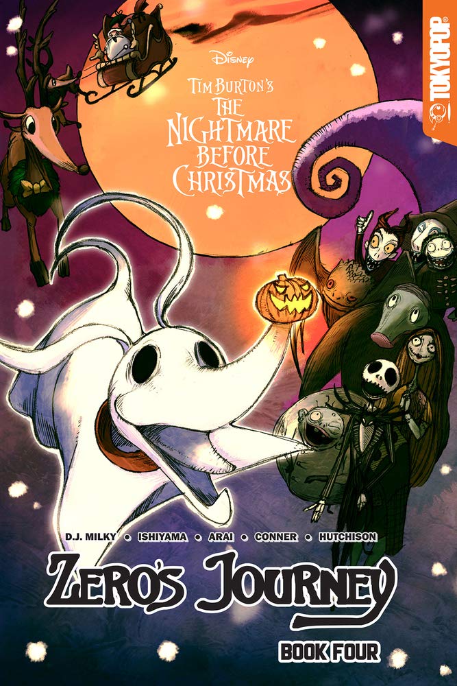 Disney Manga: Tim Burton's The Nightmare Before Christmas - Zero's Journey Graphic Novel, Book 4 (Zero's Journey GN series)