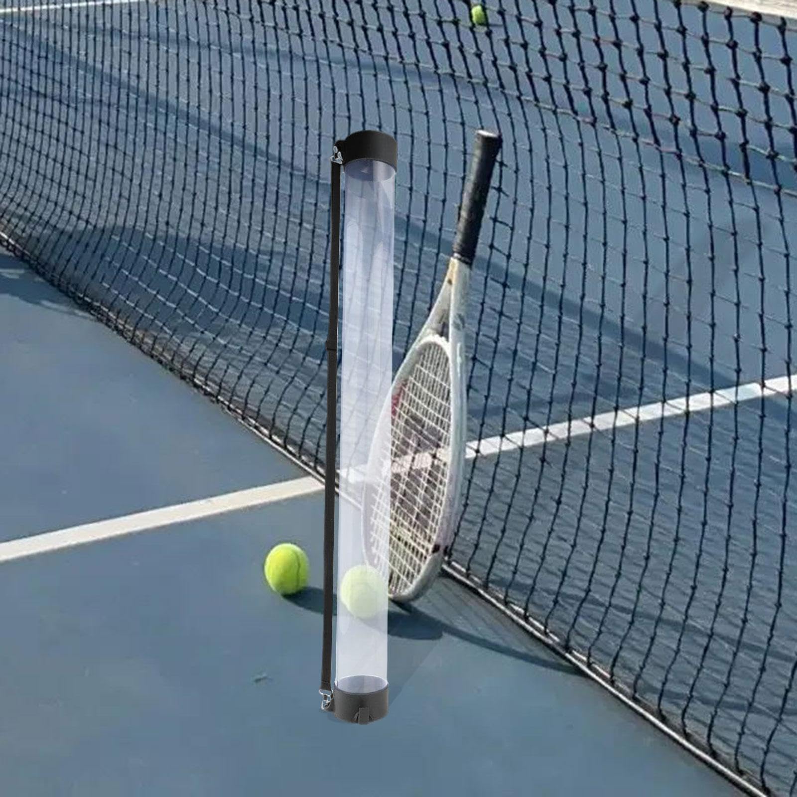 Menolana Tennis Ball Picker Upper Retriever Tube Collection Outdoor Men Women Beginners Storage Carrier Grabber Pickleball Pickup Tube