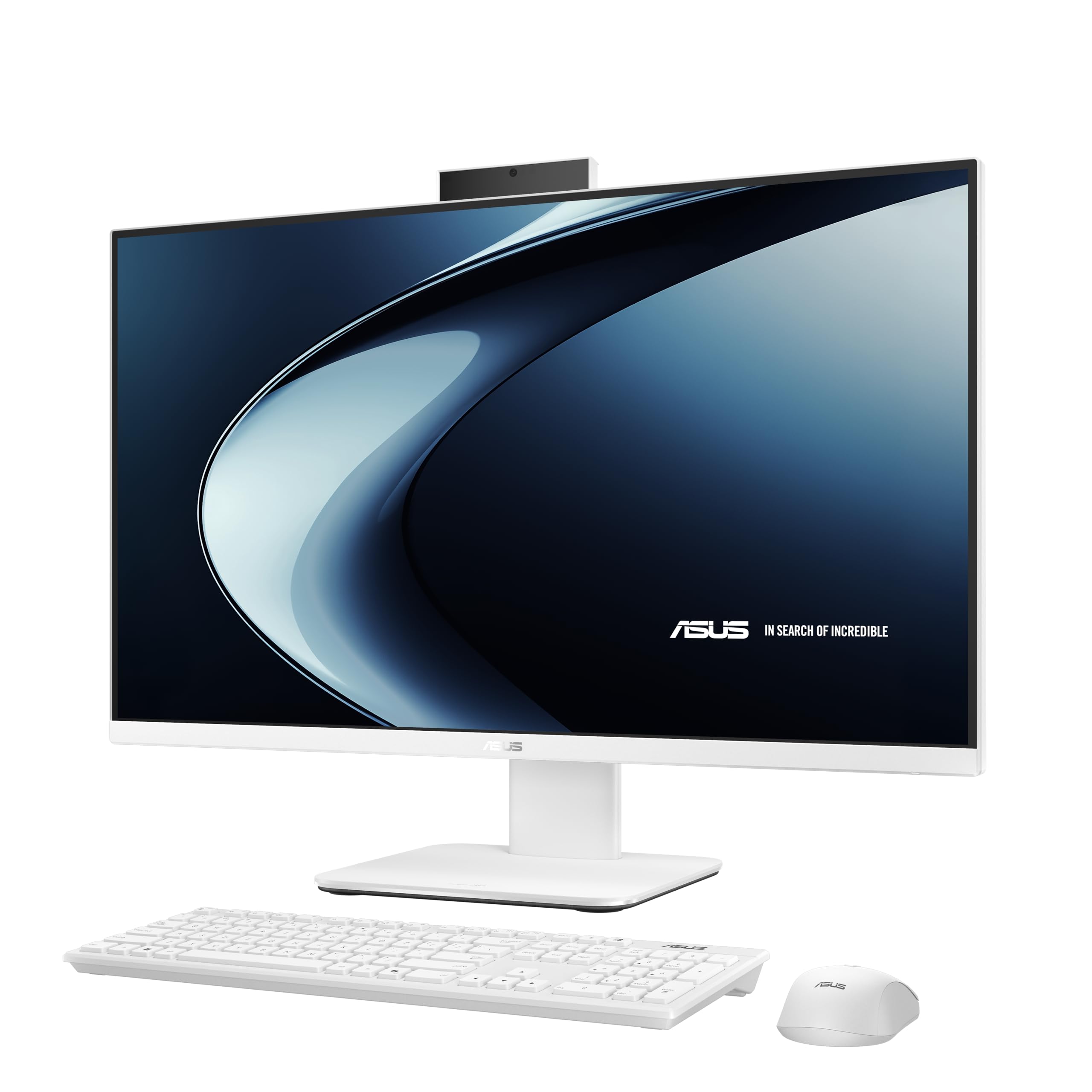 ASUS All-in-One V470VAK#B0DWFS2Y6S, Display 27" FHD, 13gen Intel® Core™ i5-13420H, RAM 16GB, 512GB SSD, Win 11Home, Tastiera e Mouse Inclusi, Bianco