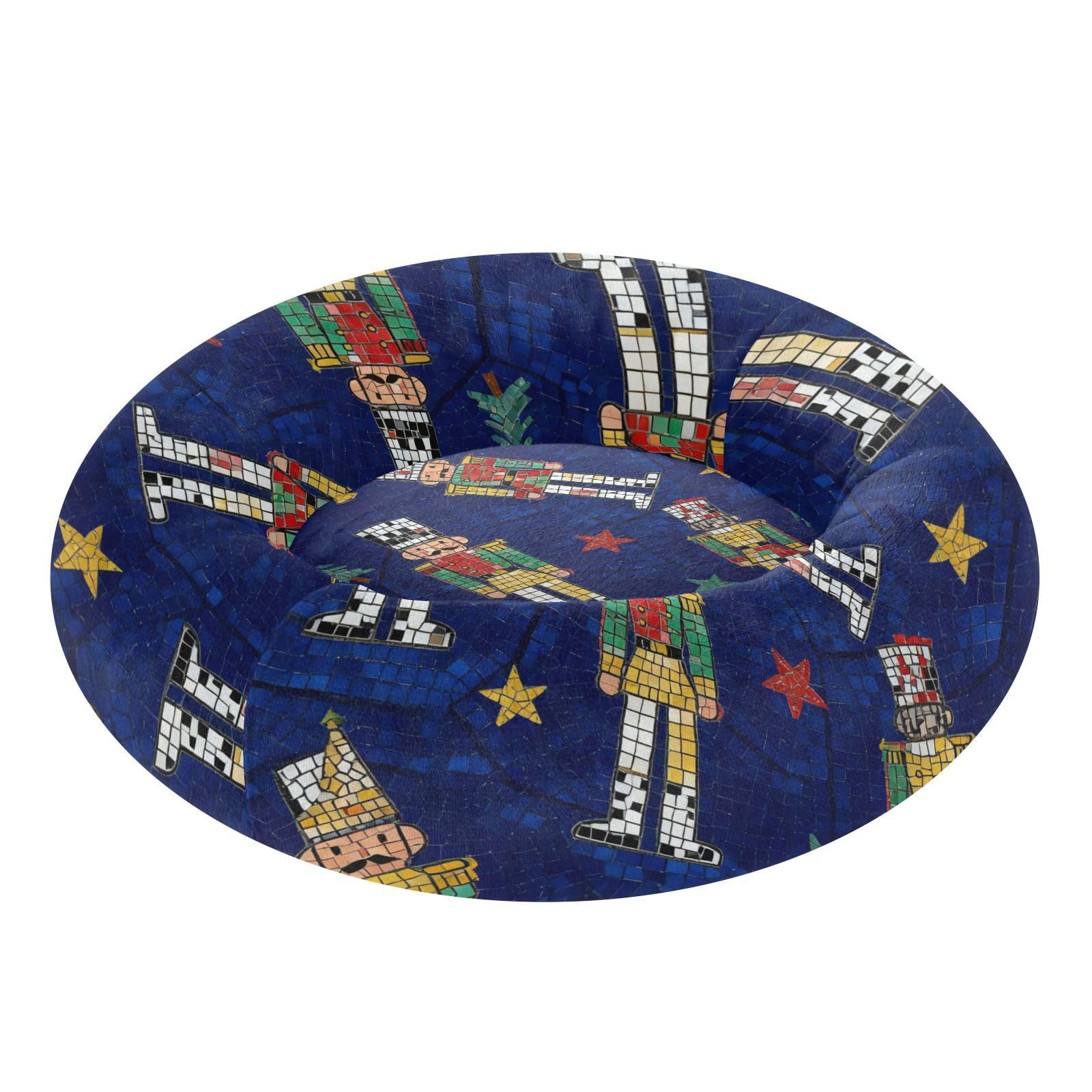 Lit pour chien et chat Childish Casse-noisette bleu Taille S