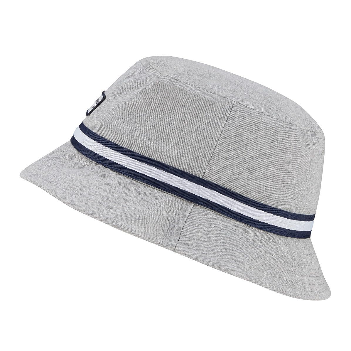 TaylorMade Vintage Twill Bucket Hat, Sombrero de Golf Hombre (FR/ES, Letras, L, XL, Gris)
