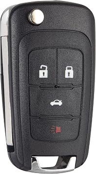 Key Fob Replacement Compatible with Chevy Cruze/Camaro/Equinox/Impala/Malibu/Sonic//GMC Car Key Keyless Entry Remote Control for OHT010605121-Pack
