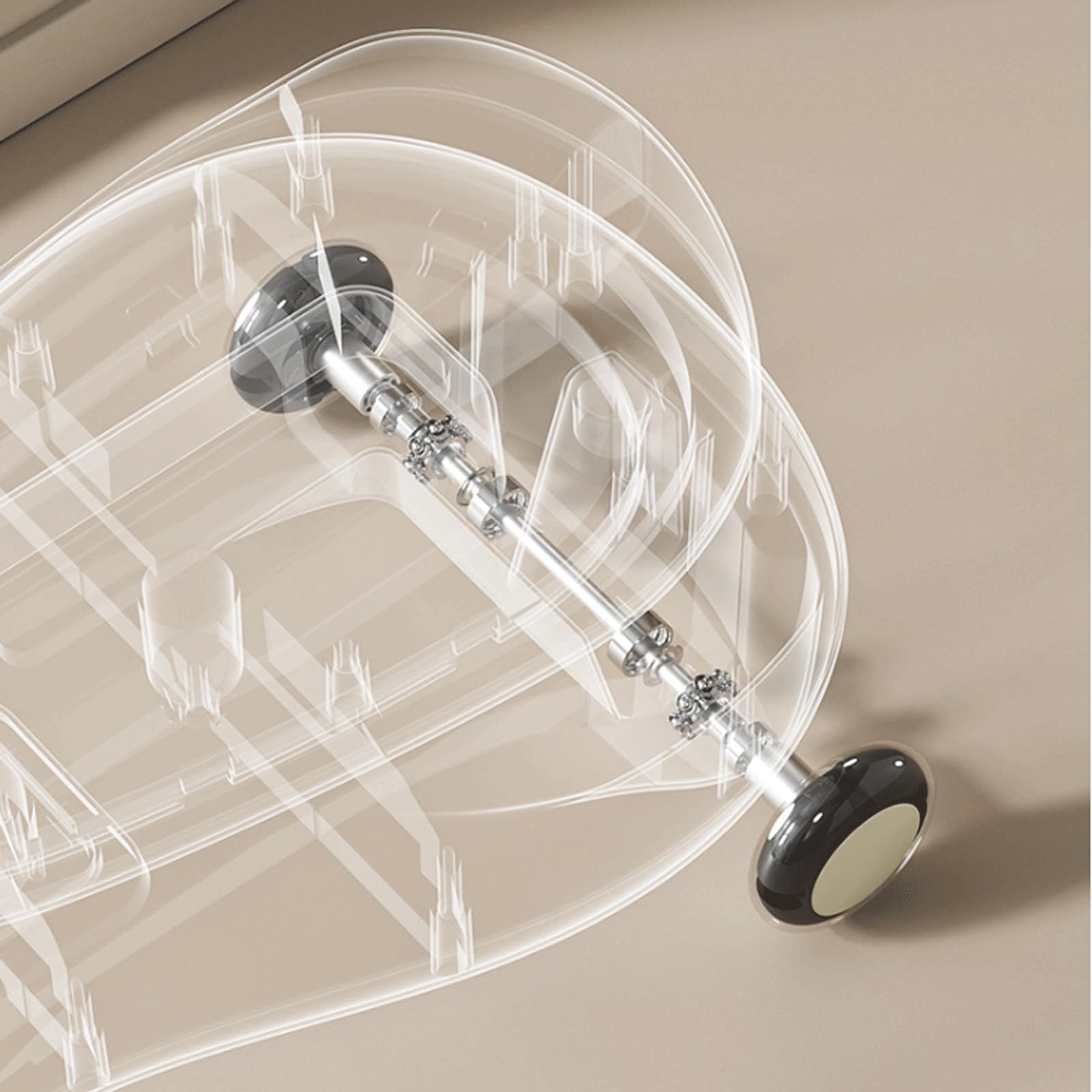 Samochód na biegunach, Wiggle Car Music Light Anti-rollover Huśtawka samochodowa Cicha lampa błyskowa Wiek 3 i więcej miesięcy(Blue)