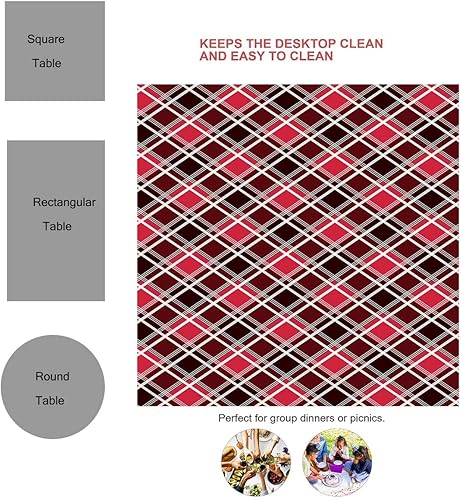 Miniatura 8 de Universe Planet Mantel Redondo para Mesa De 4 Sillas Pequeña Mesa de picnic, 30 x 30 pulgadas