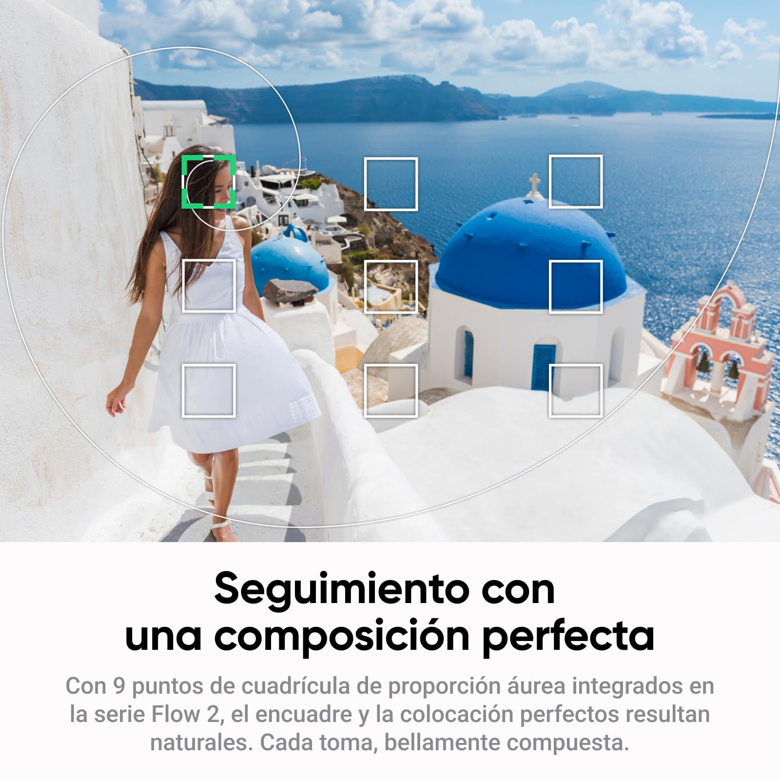 Insta360 Flow 2 Plus Paquete rastreador por IA Color Gris - Gimbal para teléfono, Seguimiento por IA con Cualquier App, Seguimiento, trípode/Selfie Stick, Gimbal para iPhone/Android