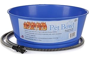 Heated Water Bucket 5 Gallon: Farm Innovators 1.5 Gallon 60 Watt Outdoor...