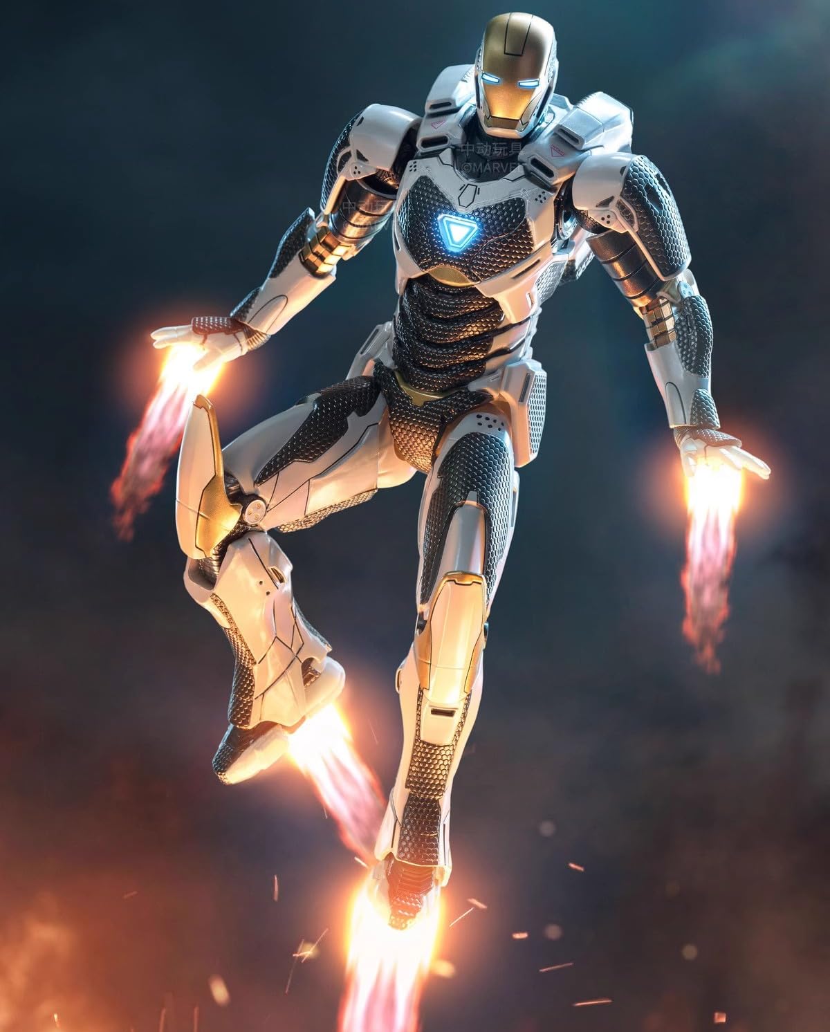 アニメキャラクター アクションフィギュア 6体セット Amazon.co.jp: HiPlay 中动玩具 1/10 アイアンマン アニメ