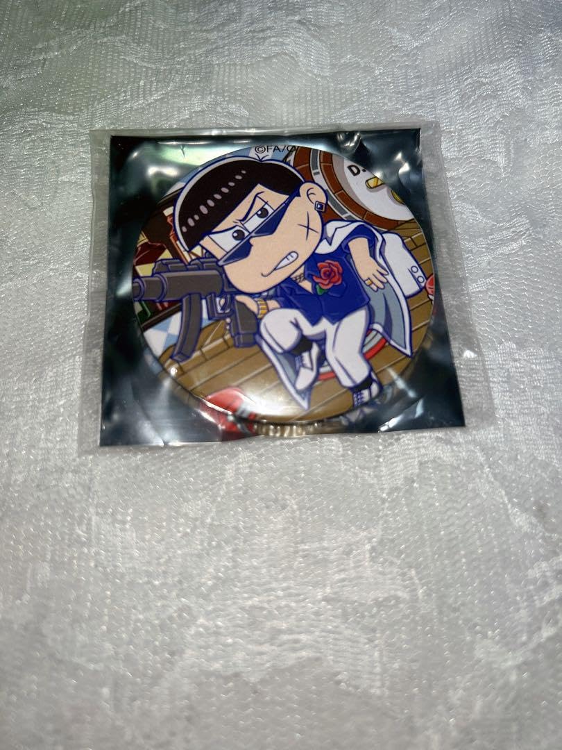 おそ松さん カラ松 缶バッジ マフィア松 マフィア 松 おそ松さん 缶バッジ マフィア松 カラ松 一松 色松 松野
