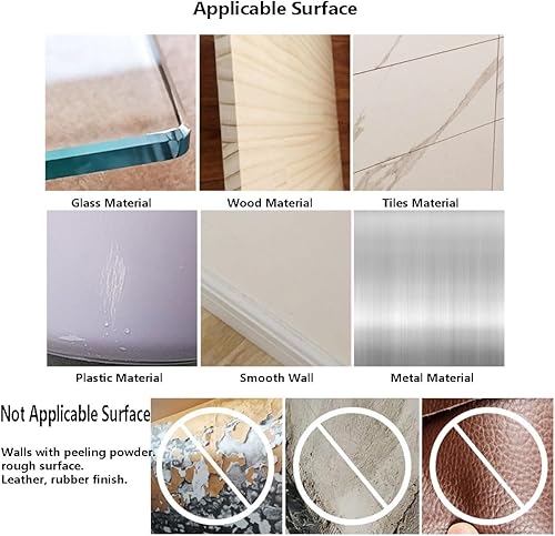 Miniatura 3 de 24 piezas de repuesto adhesivo para regadera, ganchos adhesivos, adhesivo transparente fuerte, adhesivo para estante de ducha para soporte de jabón,