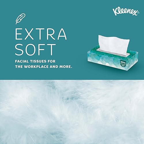 Miniatura 6 de Kleenex Pañuelo facial profesional para negocios 21400 cajas de pañuelos planos 36 cajasestuche 100 pañuelos  caja 3600 pañuelos  estuche