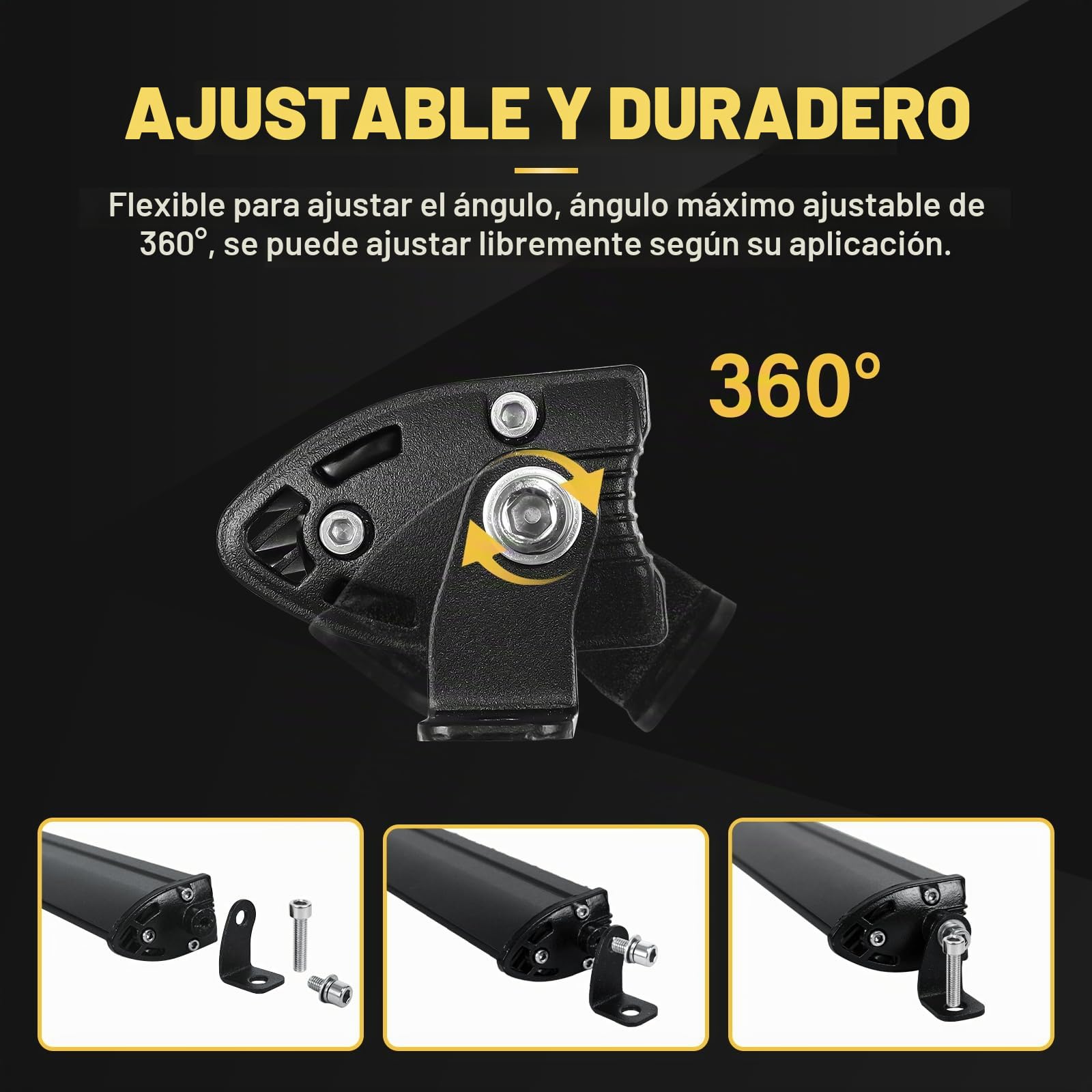 Willpower Barra LED 30W 18cm Barras de Luz de Trabajo Unica Fila Inundación 12V 24V 6000K Faro Led IP67 Impermeable Focos Led para Coches 4x4 Tractors Caminos Barcos ATV UTV SUV 4WD
