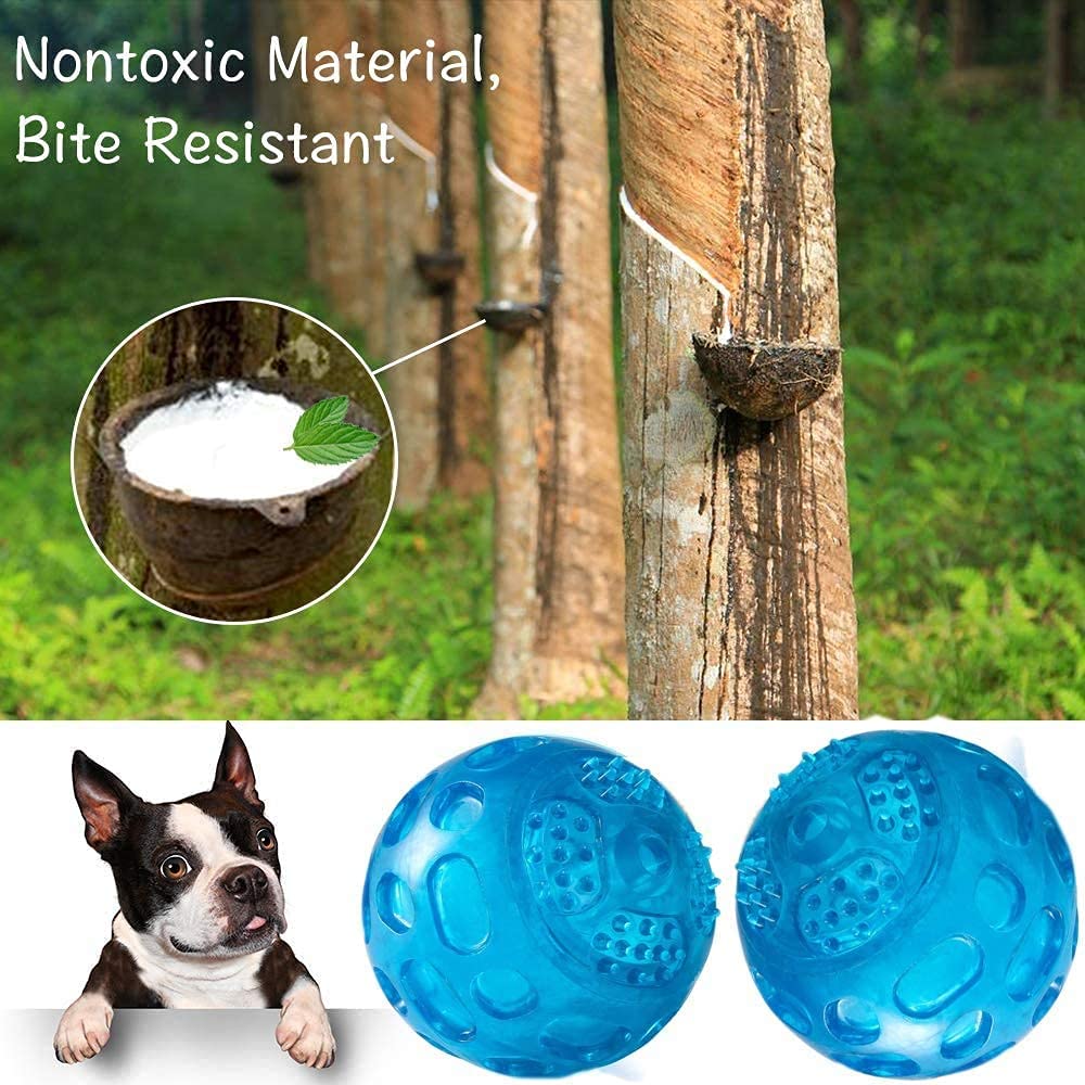 Quietschball Für Hunde – Langlebiges Gummispielzeug, Für Kleine & Große Hunde
