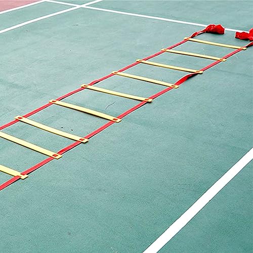 Miniatura 5 de Footwork Ladder, 7M 14 Rung Agility Training Ladder Speed Speed Ladder with Carrying Bag for Soccer Football Boxing