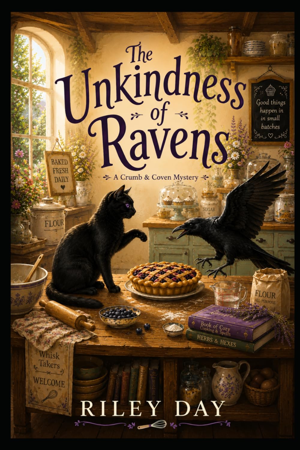 The Unkindness of Ravens: Crumb & Coven Mysteries, #2