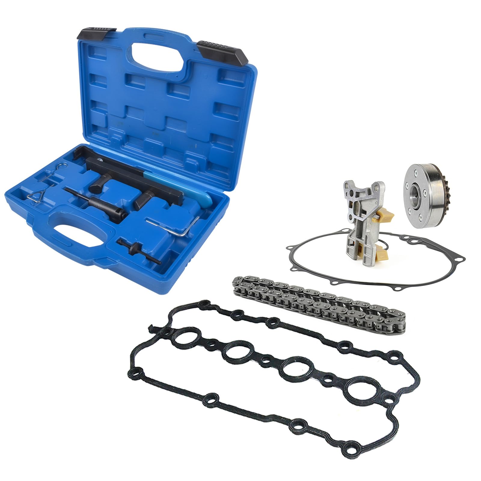 Juego de cadenas de distribución y herramientas compatibles con Scir0cc0 E0S G0lf 0ctavia 2.0 FSI CDMA T10252 06F103483D