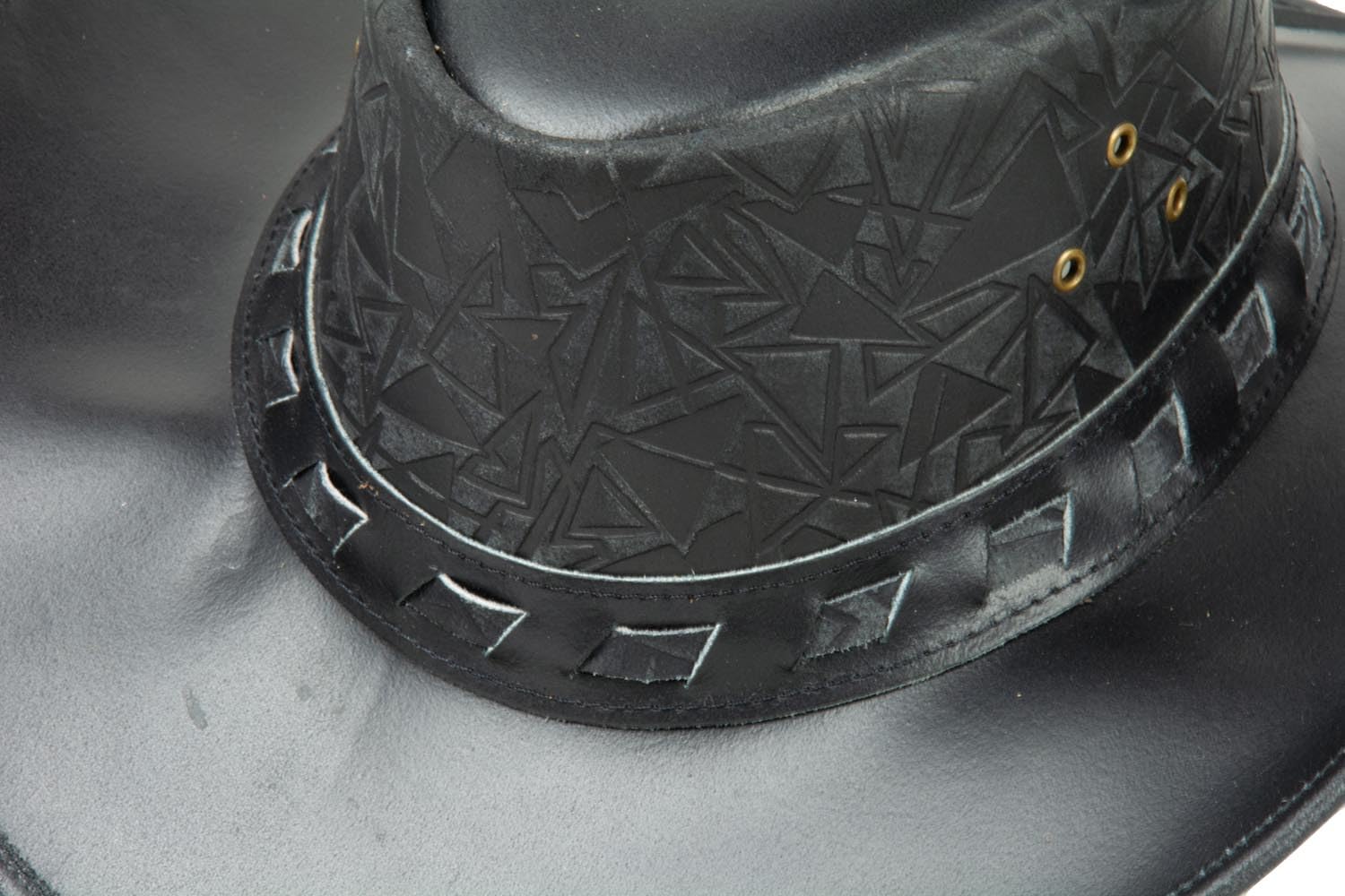 Black Jungle Altus Chapeau de cowboy en cuir style western australien