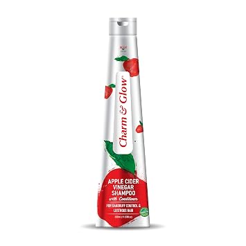 Charm & Glow Apple Cider Vinegar Shampoo (350ml)