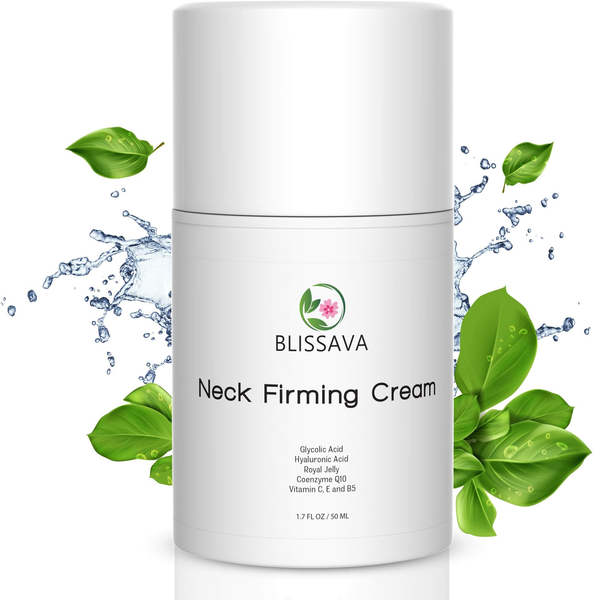 Neck Firming Cream - Neck Tightening Cream - Turkey Neck Cream - Erase Crepe Skin Wrinkles Sagging Skin Fine Lines and Double Chin for Face Neck And Decollete for Men and Women
