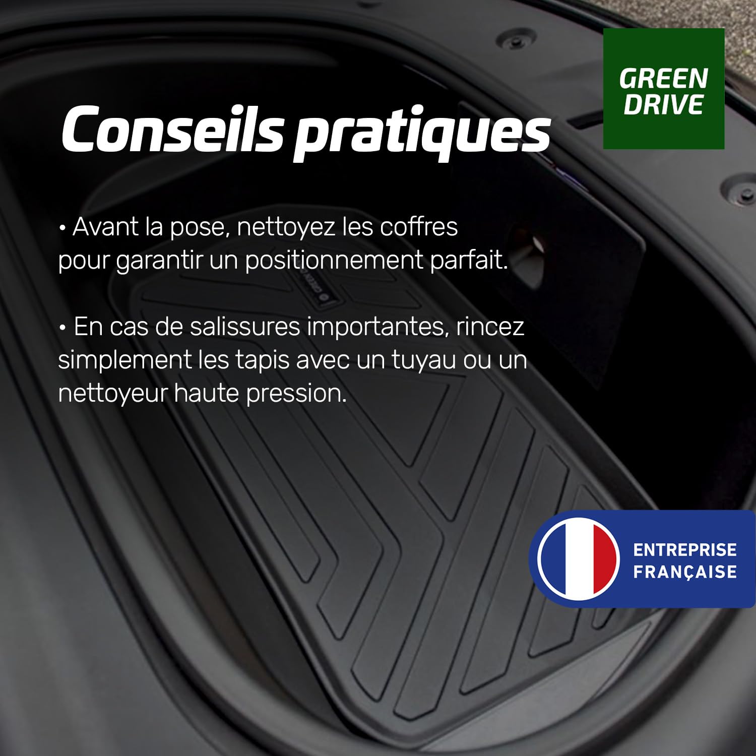 Tapis de Coffre Arrière (Trunk) - Tesla Model Y (2021-aujourd'Hui)