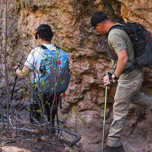 Miniatura 5 de Mountainsmith Zerk Mochila de senderismo ultraligera, 40 litros, azul cian