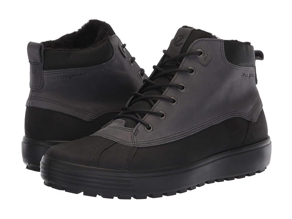

ECCO Soft 7 Tred Hydromax High (Black/Black) Men's Shoes